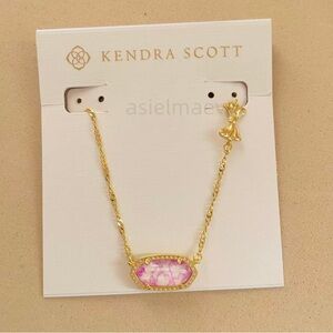 Kendra Scott LoveShackFancy Pink Necklace